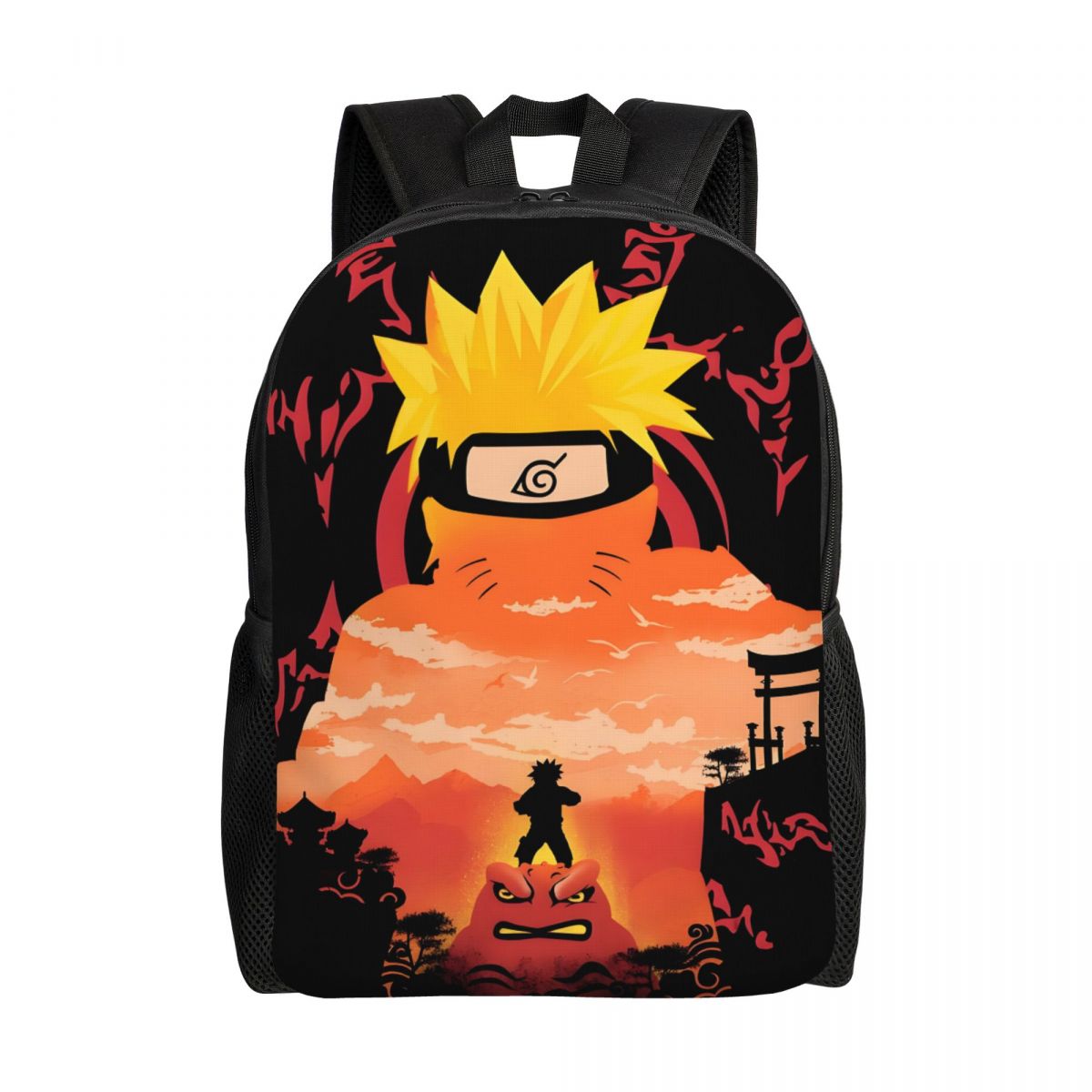 Laptop Accessories For Students - Personalized Comics U-Uzumakies N-Narutoes Backpacks Men