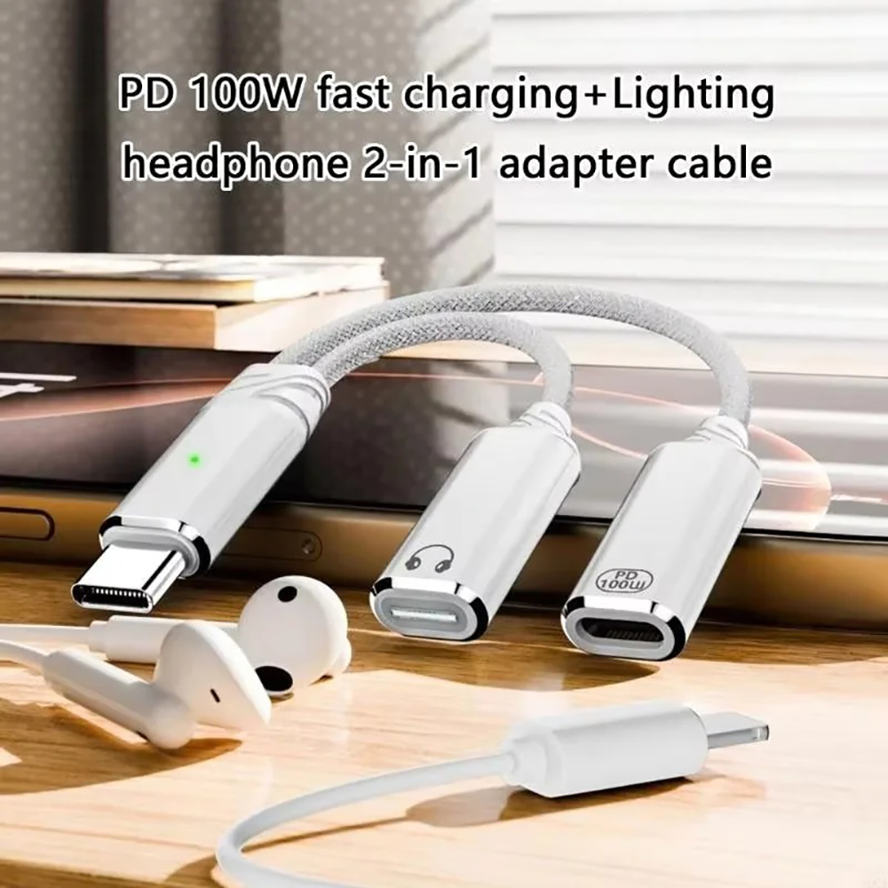 USB C Splitter 2 in 1 Headphon - огляд і ціна Laptop Accessories Usb