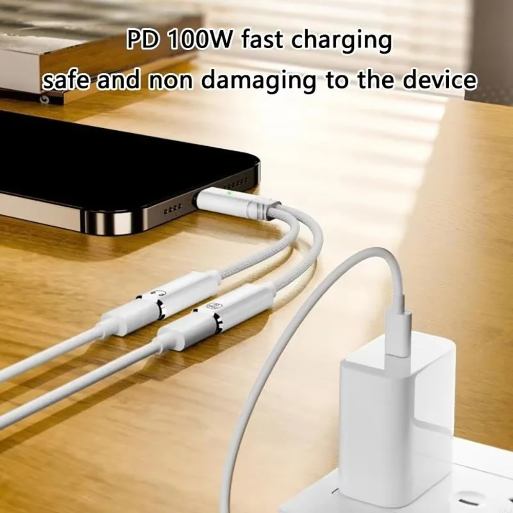 USB C Splitter 2 in 1 Headphon - огляд і ціна Laptop Accessories Usb