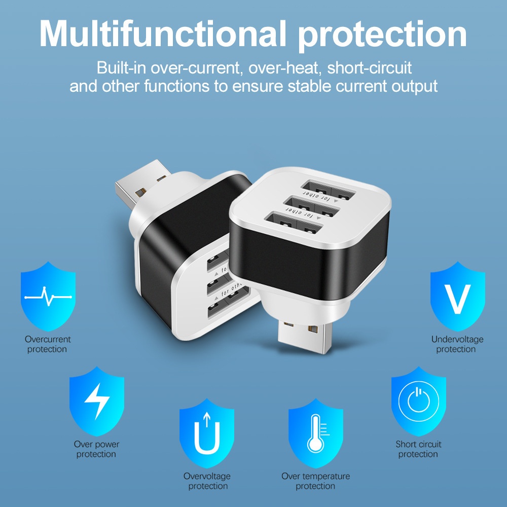 3 Port USB Slots Adaptor USB 3 - огляд і ціна Laptop Accessories Usb