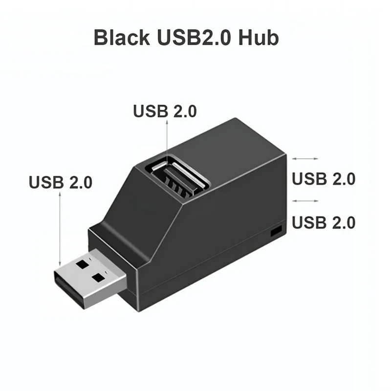 USB 3.0 2.0 Rotatable 3 Ports  - огляд і ціна Laptop Accessories Usb