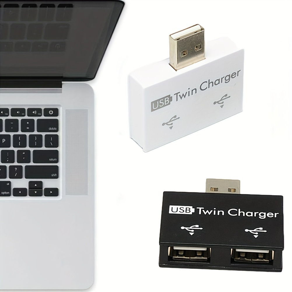 USB2.0 Splitter 1 Male To 2 Po - огляд і ціна Laptop Accessories Usb