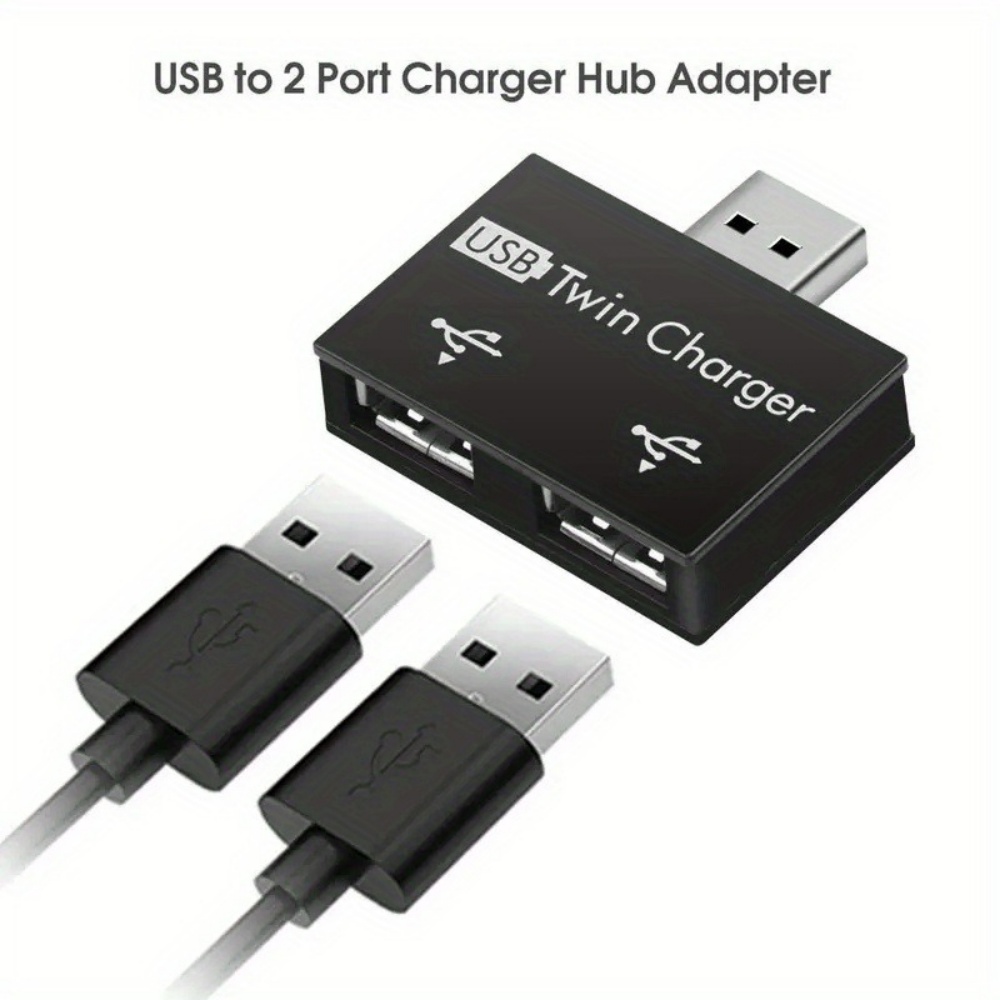 USB2.0 Splitter 1 Male To 2 Po - огляд і ціна Laptop Accessories Usb