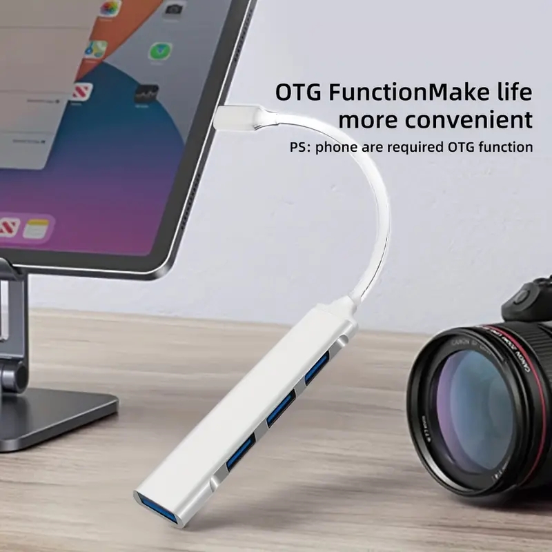 4-Port Multi-Splitter Type C H - огляд і ціна Mac Laptop Accessories
