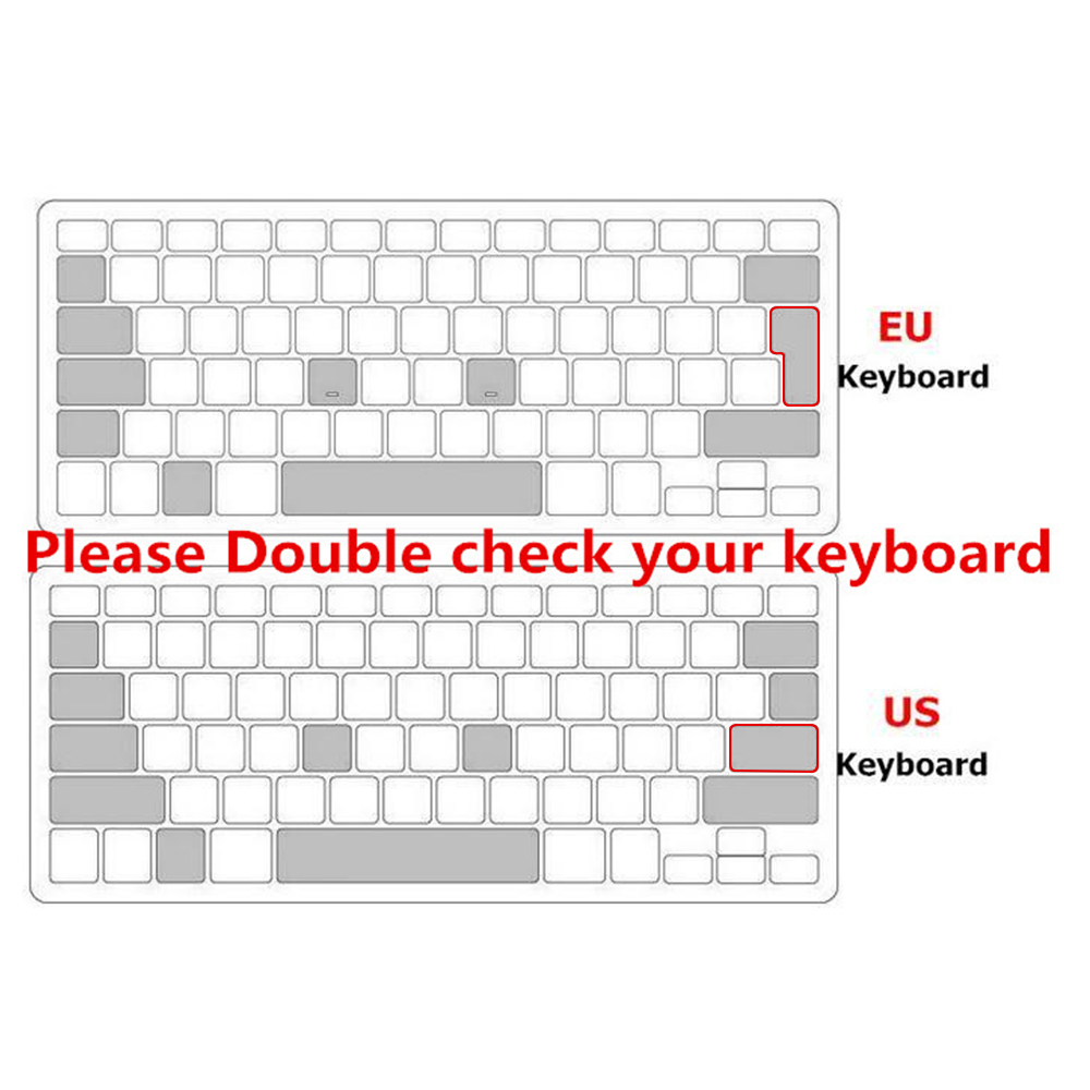 HRH Spanish EU Silicone Keyboa - огляд і ціна Mac Laptop Accessories