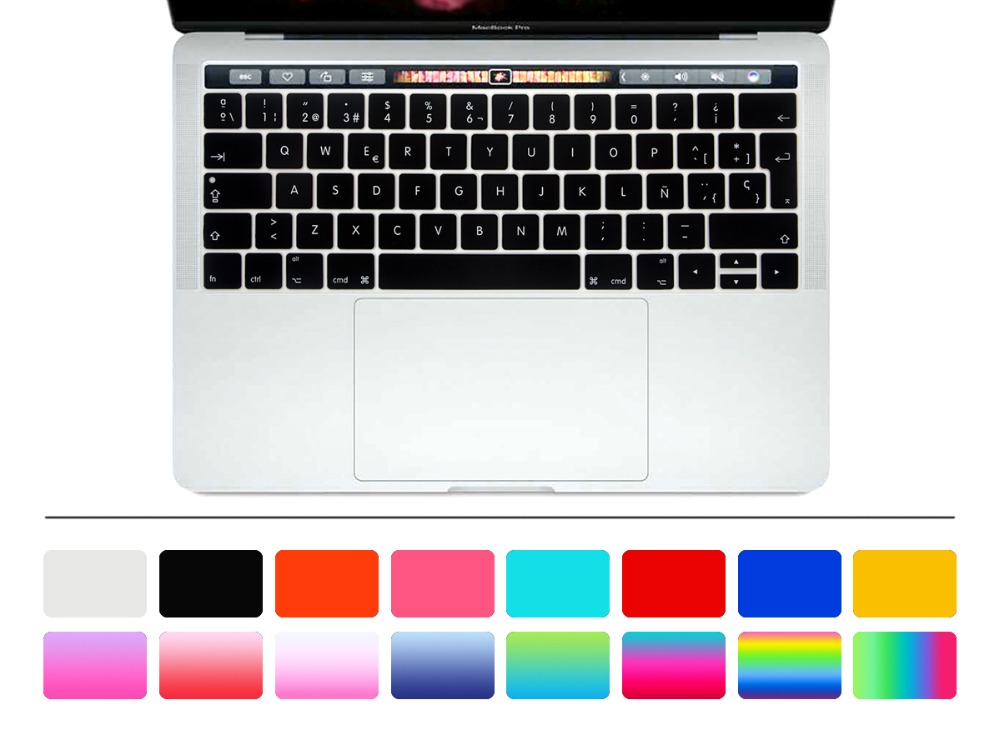 HRH Spanish EU Silicone Keyboa - огляд і ціна Mac Laptop Accessories