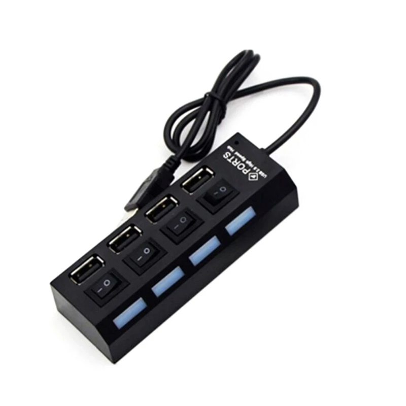 4-Ports USB 2.0 Hub Extension  - огляд і ціна Laptop Accessories Usb