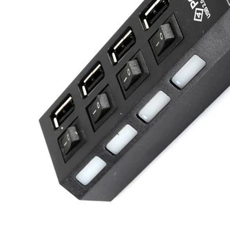 4-Ports USB 2.0 Hub Extension  - огляд і ціна Laptop Accessories Usb
