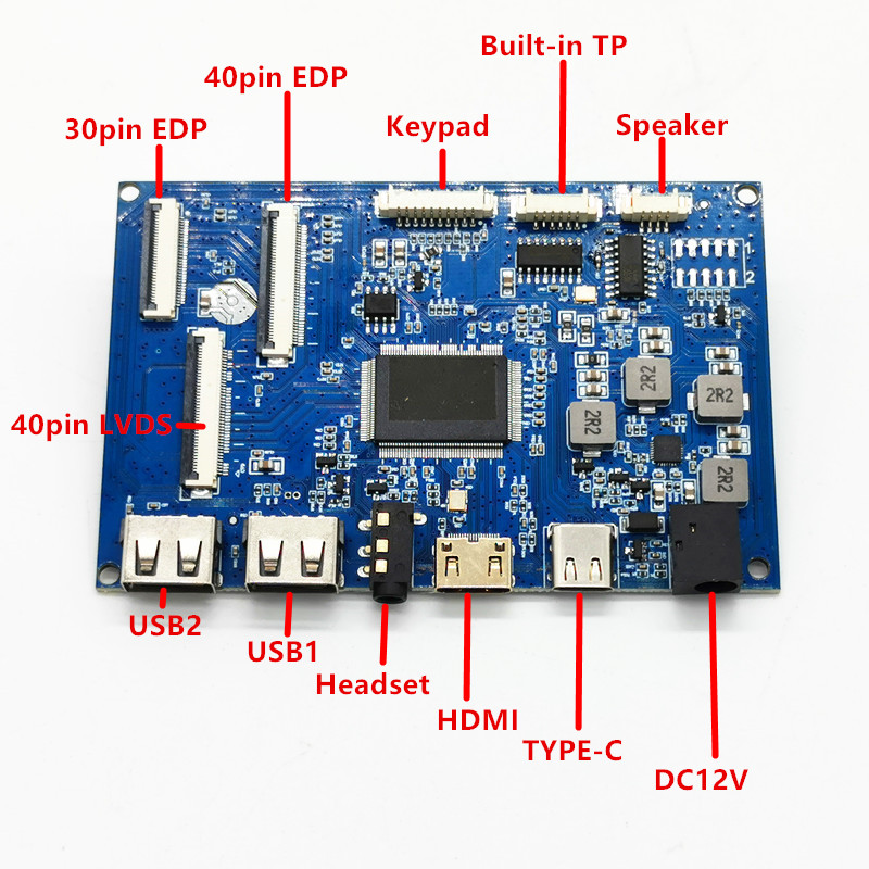 10.1-15.6inch 40pin LVDS HDMI  - огляд і ціна Laptop Accessories Usb