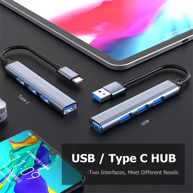 4-Port USB-C Hub 3.0/3.1-Multi - огляд і ціна Laptop Accessories Usb