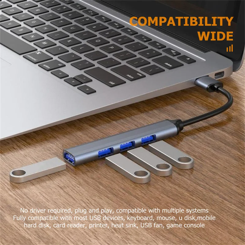 4-Port USB-C Hub 3.0/3.1-Multi - огляд і ціна Laptop Accessories Usb
