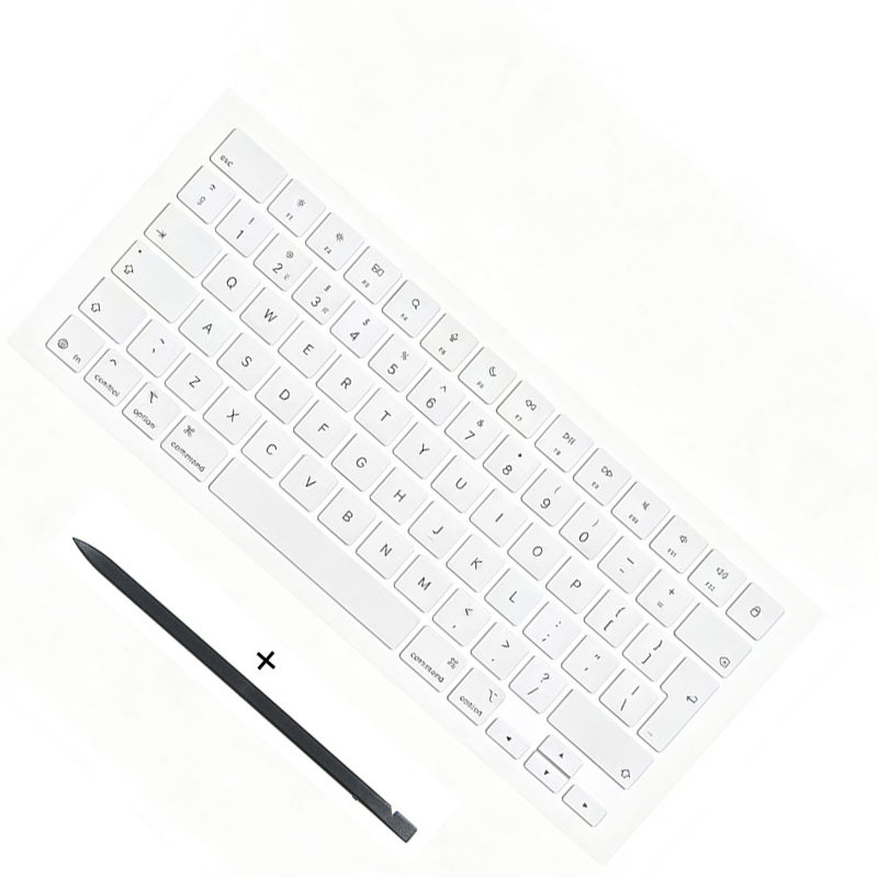UK English Silver Keycap Set F - огляд і ціна Laptop Accessories Uk