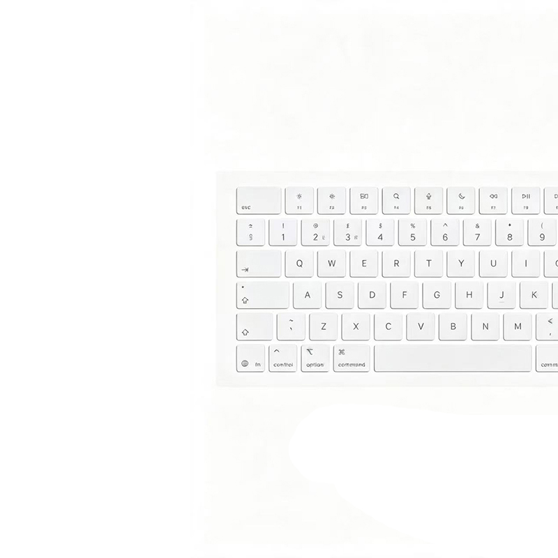 UK English Silver Keycap Set F - огляд і ціна Laptop Accessories Uk