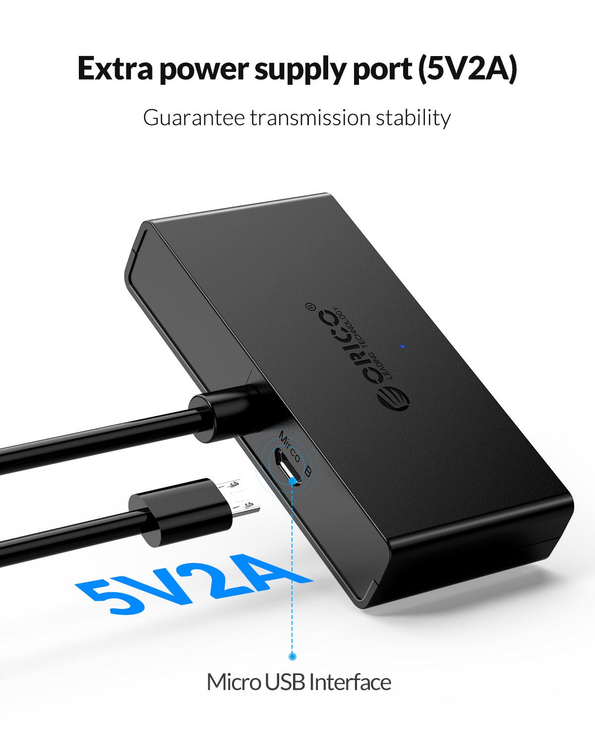 ORICO Hub USB 4 Ports Multi US - огляд і ціна Mac Laptop Accessories