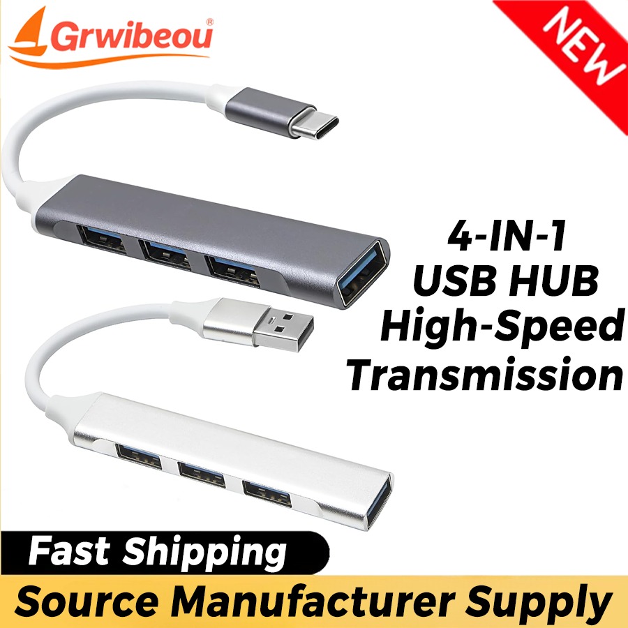 4 in 1 USB HUB USB-C HUB 4 Por - огляд і ціна Mac Laptop Accessories