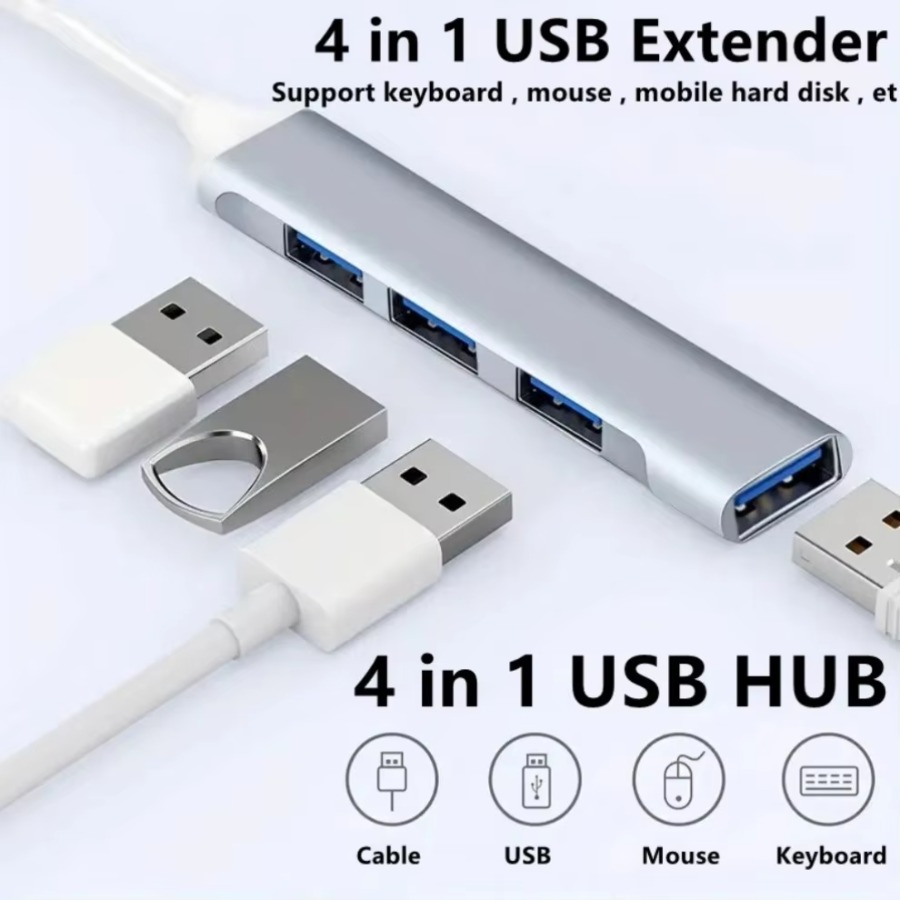 4 in 1 USB HUB USB-C HUB 4 Por - огляд і ціна Mac Laptop Accessories