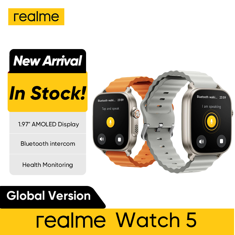 Global Version realme watch 5  - огляд і ціна Wrist Rest Gel