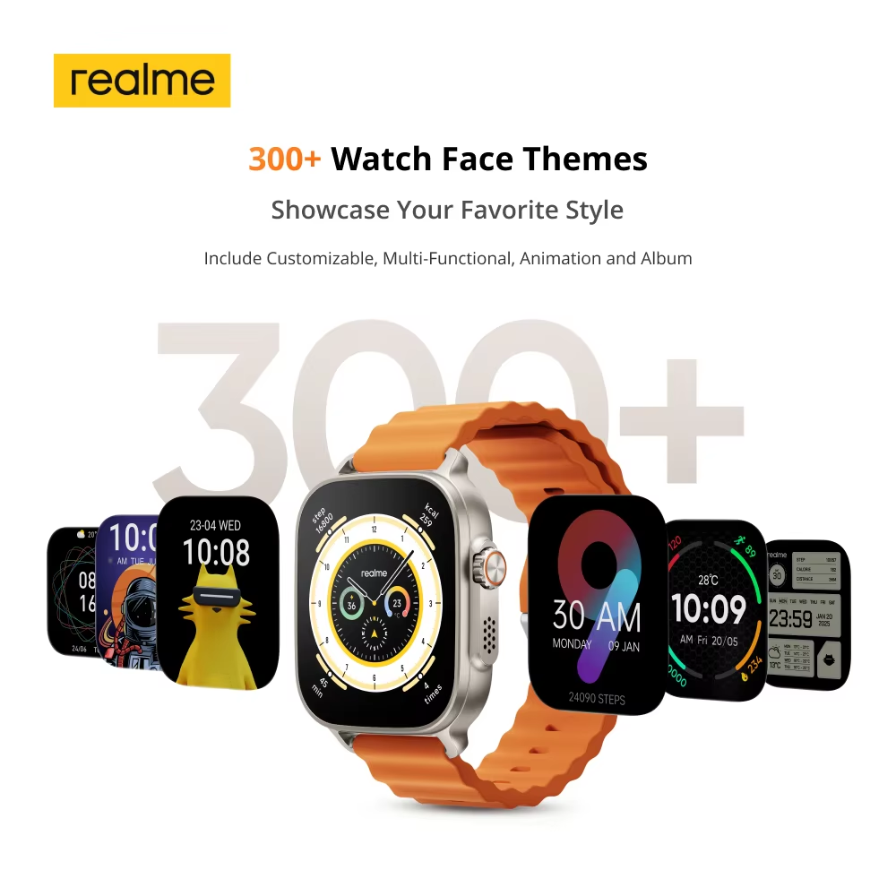Global Version realme watch 5  - огляд і ціна Wrist Rest Gel