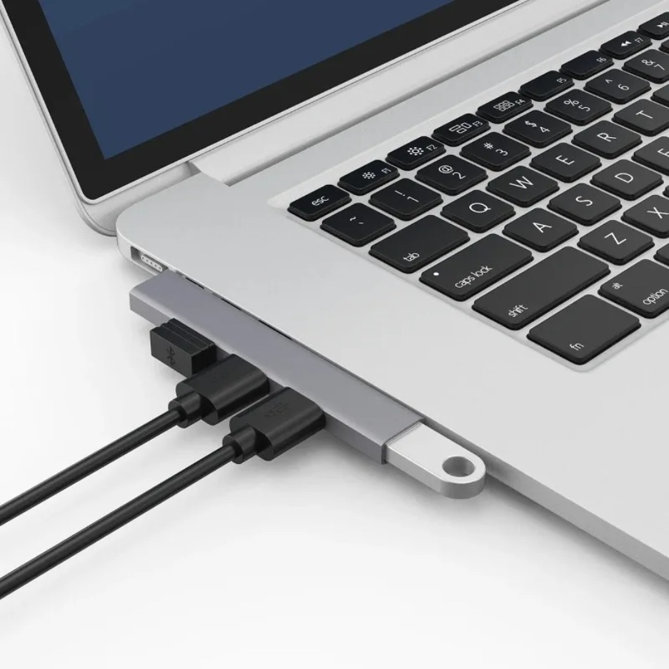 USB C HUB 3.0 Type C 3.1 4 Por - огляд і ціна Mac Laptop Accessories